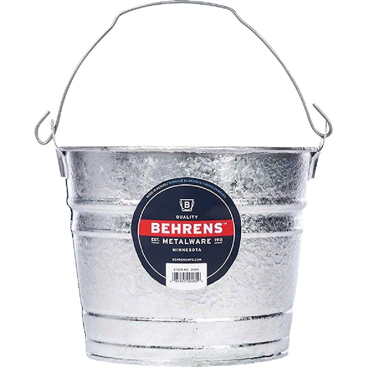 5QT HOT DIPPED MINI PAIL - 1205 by Behrens Mfg