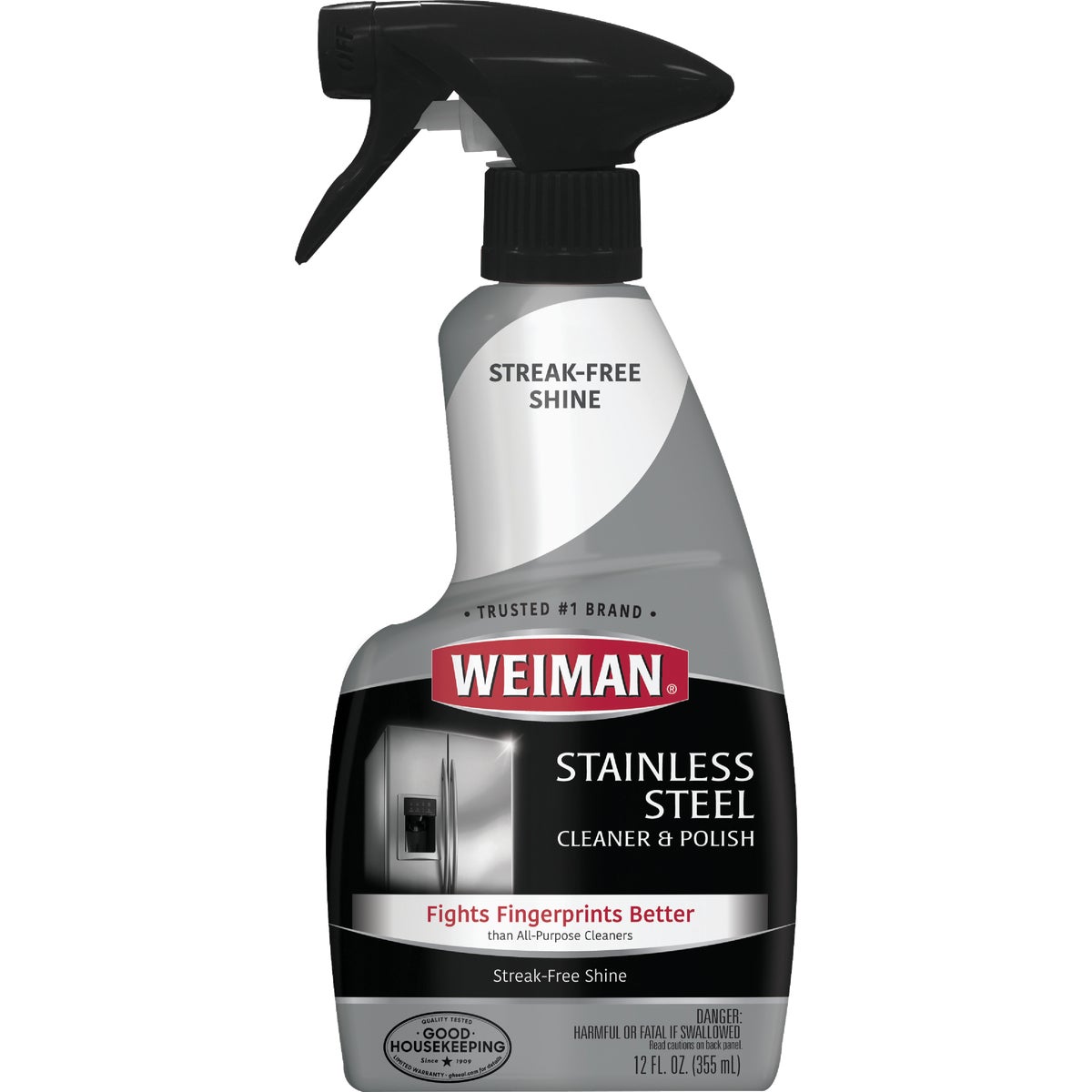 12OZ STAINLESS CLEANER - 76 by Weiman Products Llc