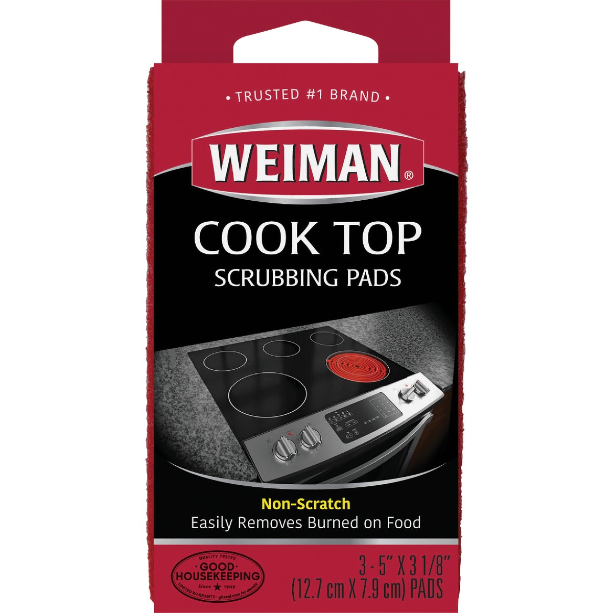 3CT COOK TOP SCRUB PADS - 45 by Weiman Products Llc