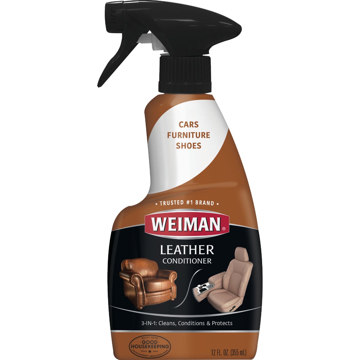 12OZ LEATHER CLEANER - 75 by Weiman Products Llc