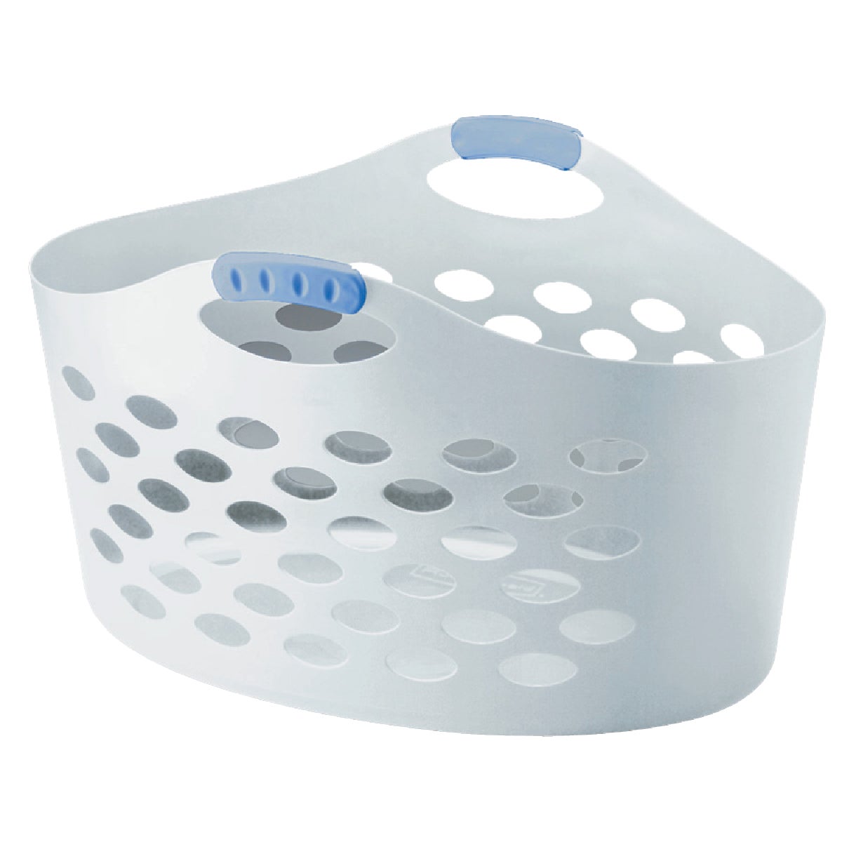 WHITE LAUNDRY BASKET - 260100-WHT by Rubbermaid Home