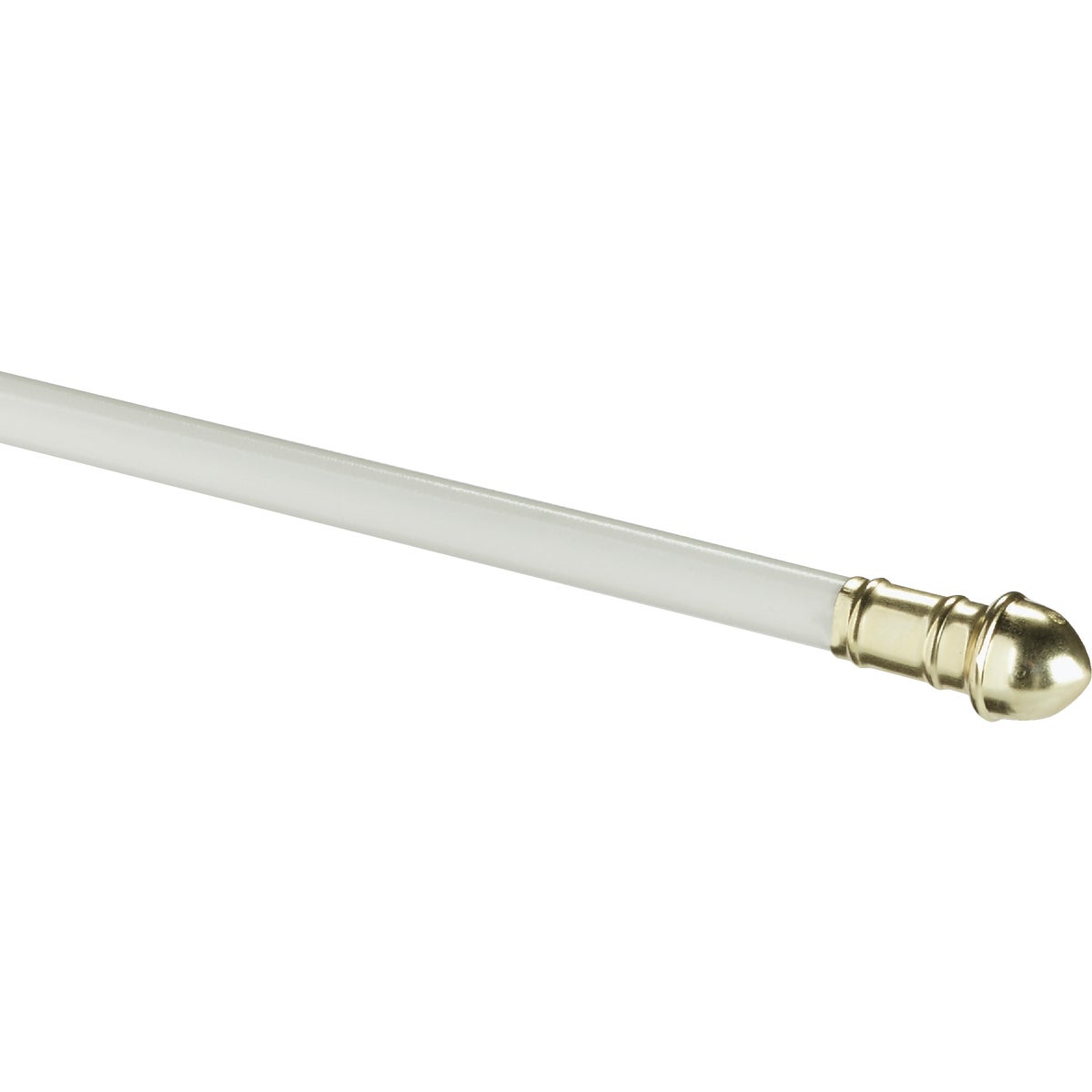 28-48 7/16" WHT CAFE ROD - A7004213311 by Levolor