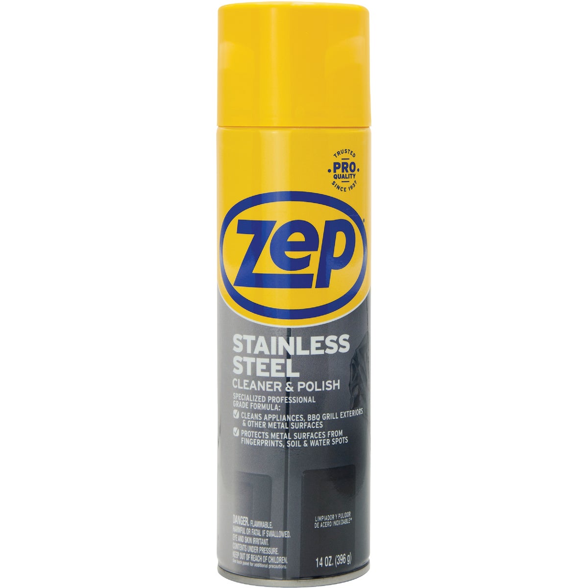 14OZ STAINLS STL CLEANER - ZUSSTL14 by Zep Enforcer Inc
