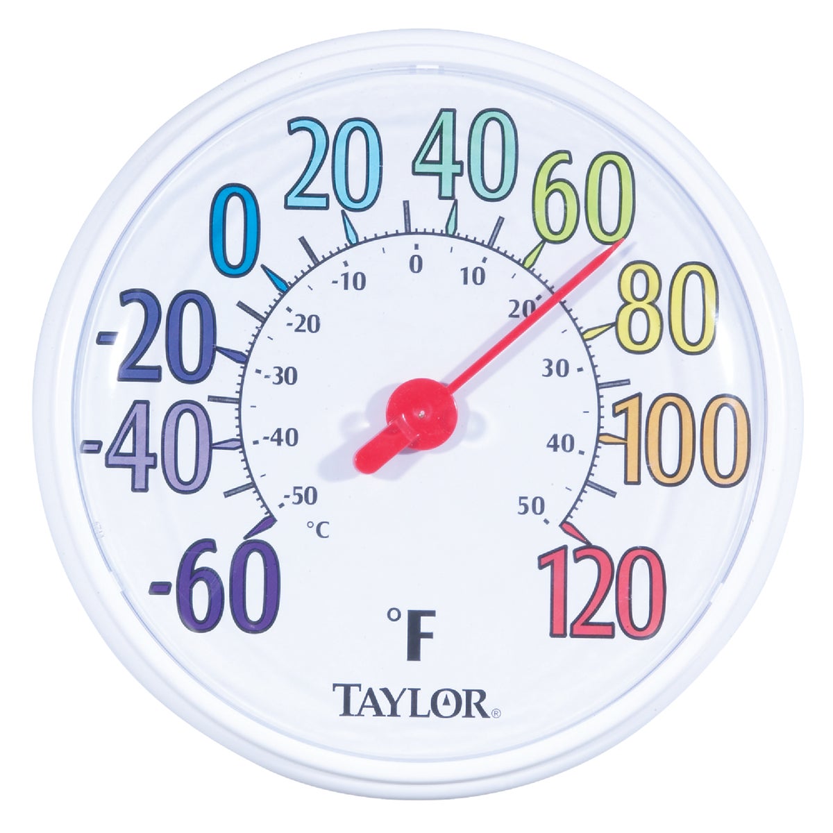 COLOR DIAL THERMOMETER - 6714 by Taylor Precision