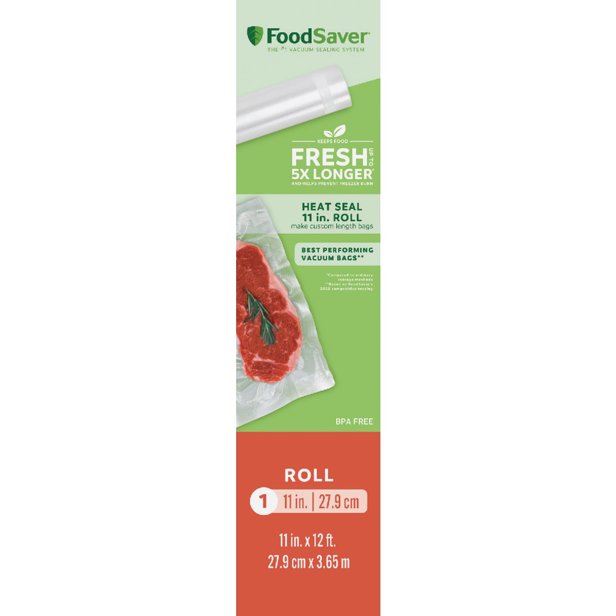 11"FOODSAVER SINGLE ROLL - FSFSBF0616-000 by Jarden Cs