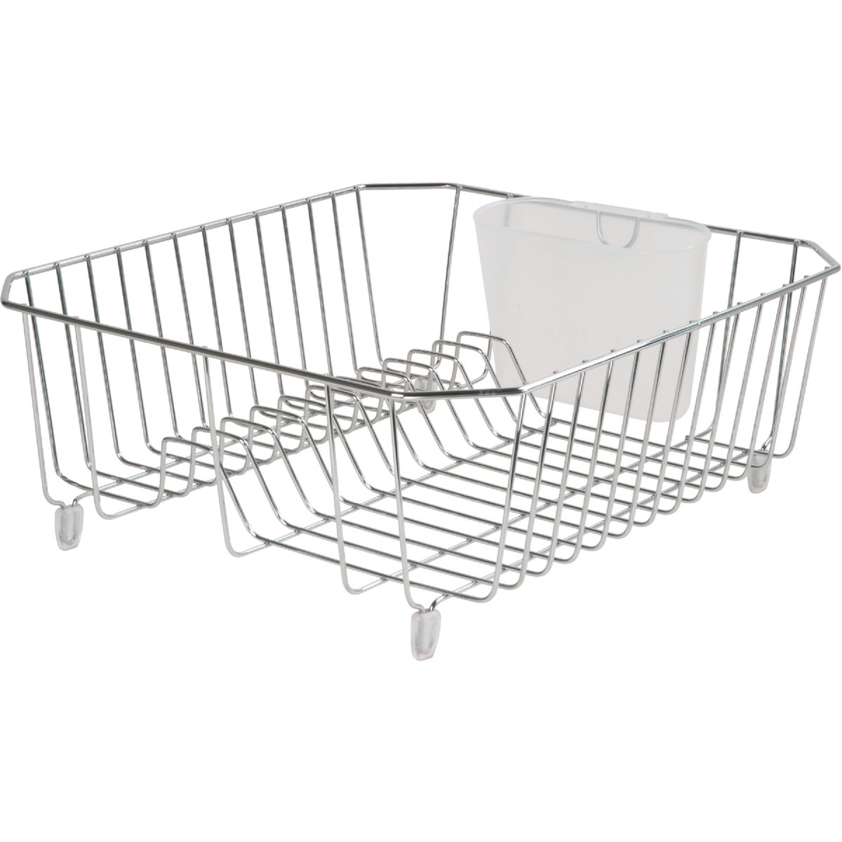 CHROME TWIN DISH DRAINER - 6008-AM-CHROM by Rubbermaid Home