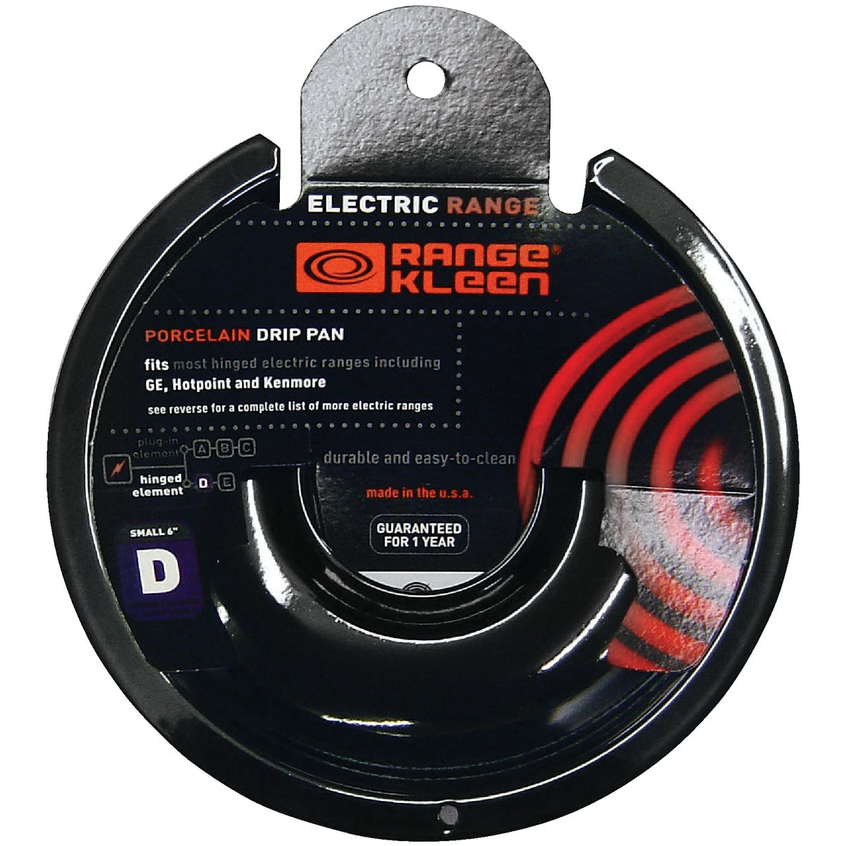 6" ELECTRIC DRIP PAN - P-105 by Range Kleen Mfg Inc