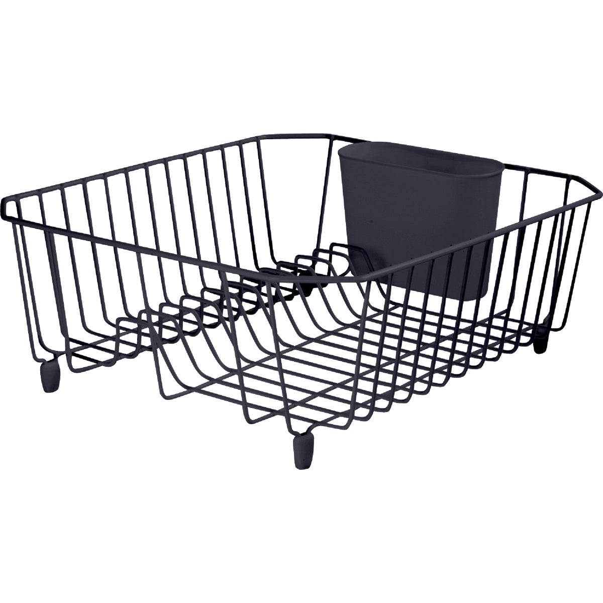 BLACK TWIN DISH DRAINER - 6008-AR-BLA by Rubbermaid Home