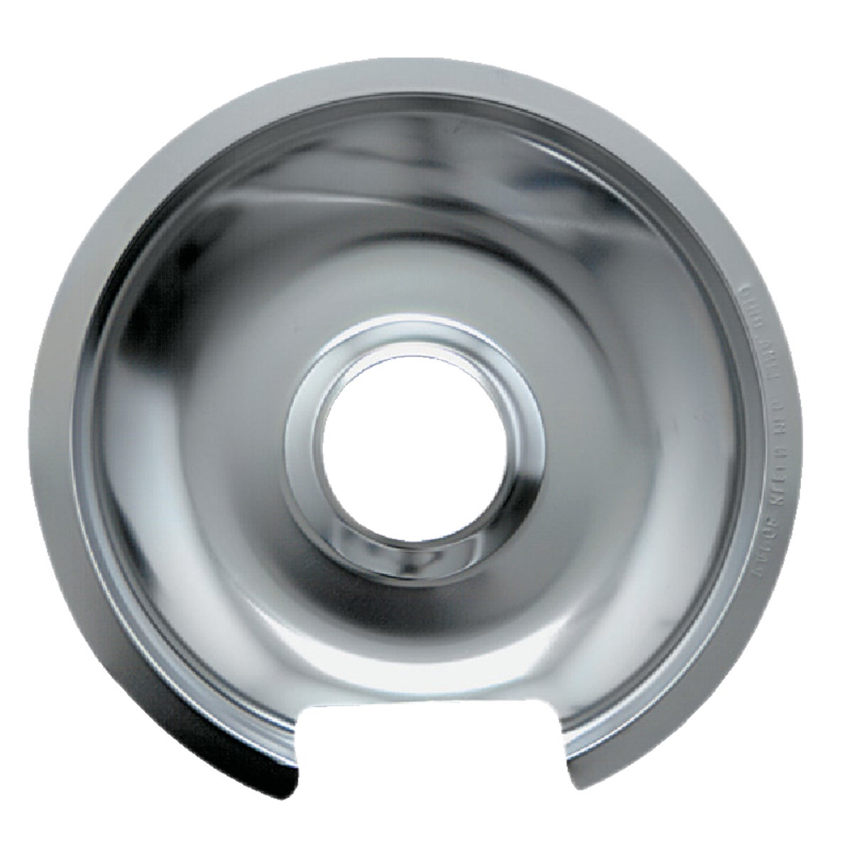 Large electric range drip pan