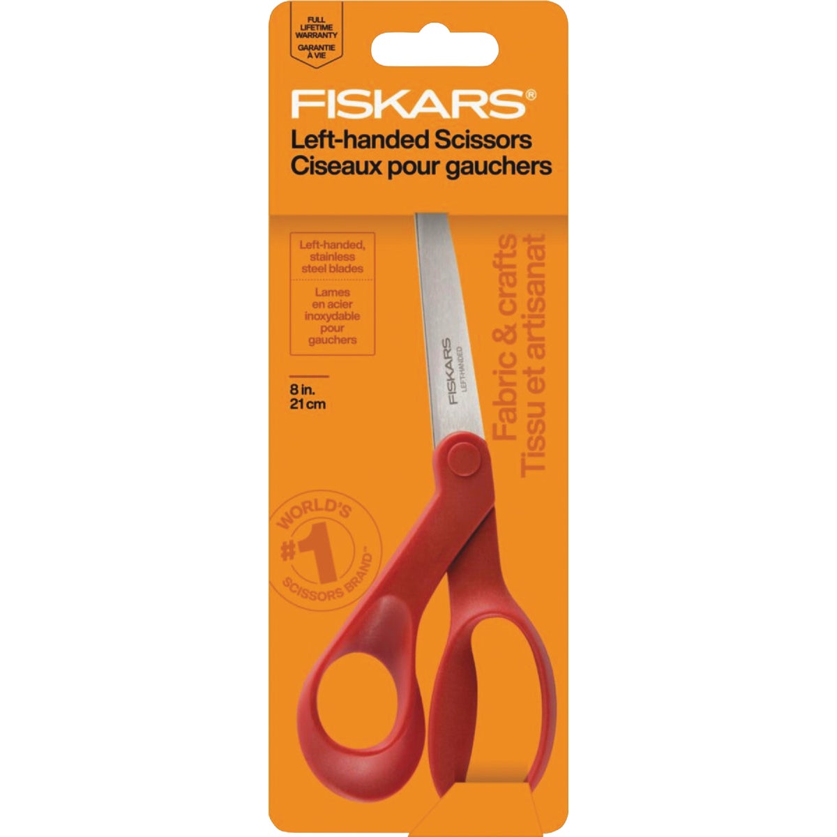 8" LEFT HAND SCISSORS - 94508679 by Fiskars Brands Inc