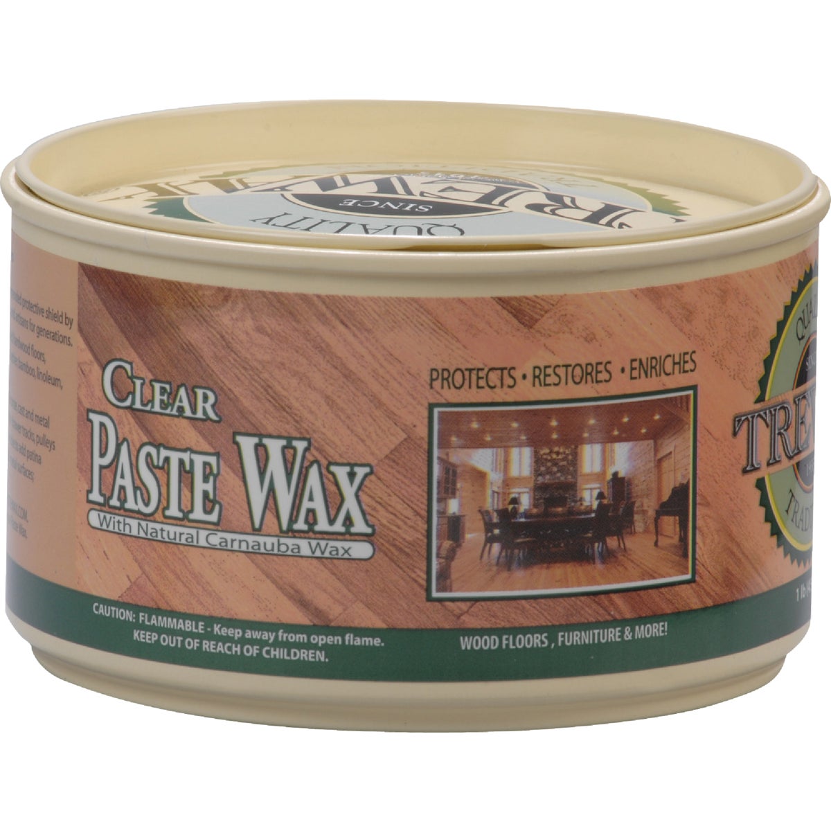 12.35OZ CLEAR PASTE WAX - 887101016 by Beaumont Products