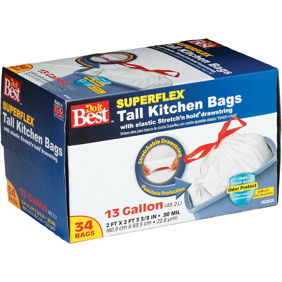 40CT 13GAL KITCHEN BAG - 628026 by Presto Products
