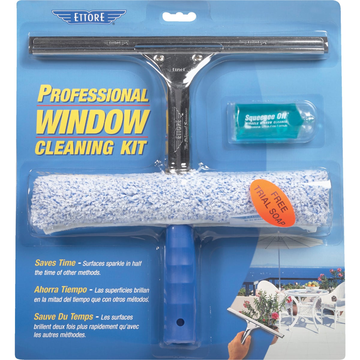 SCRUBBER/SQUEEGEE - 04991-S by Ettore Products Co