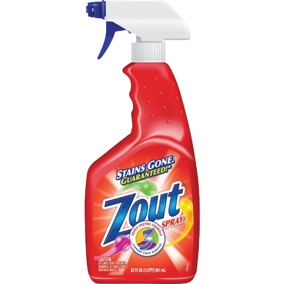 22OZ ZOUT STAIN REMOVER - 37813 by Dial Corp
