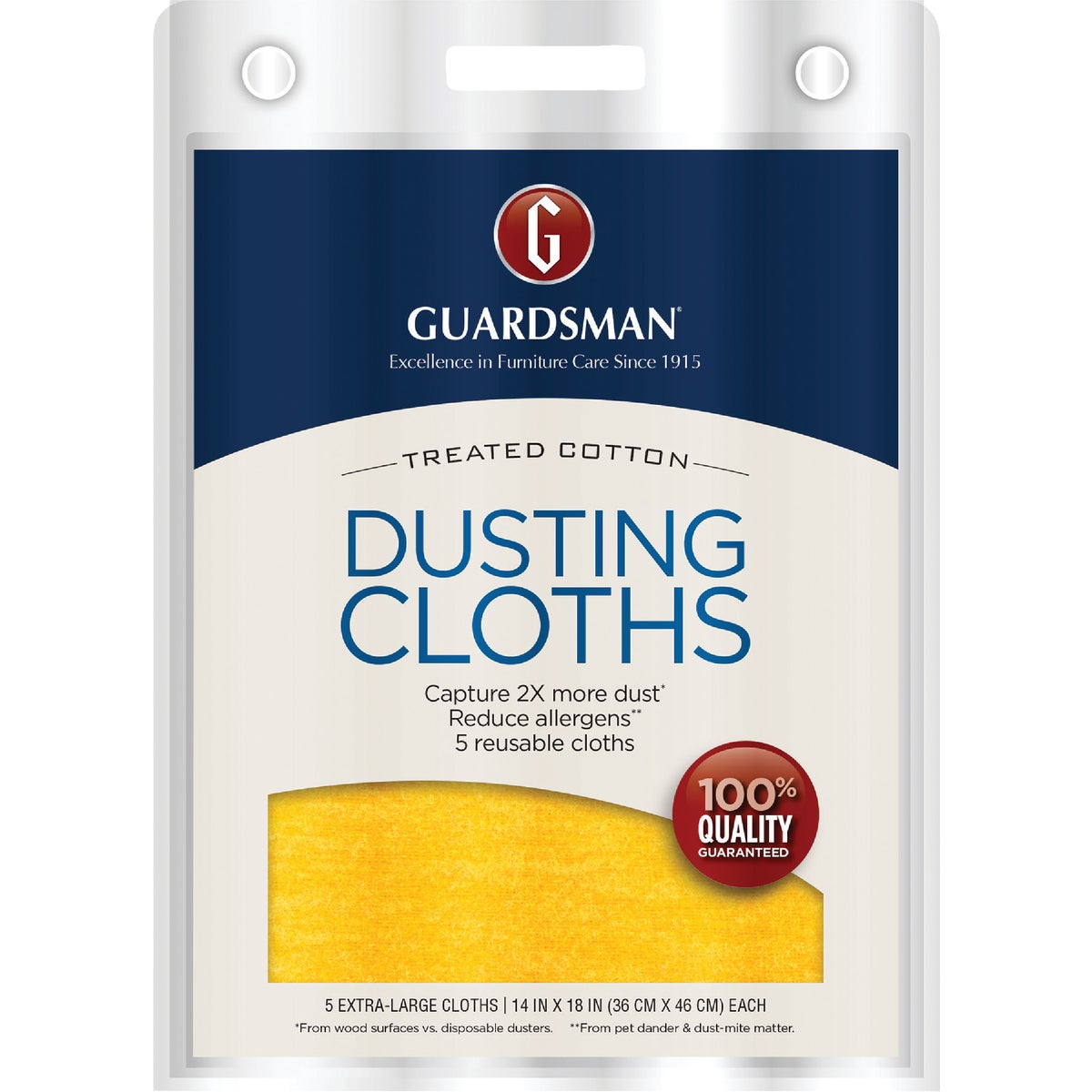 5PK ULTIMATE DUST CLOTH - 462700 by Valspar  Guardsman