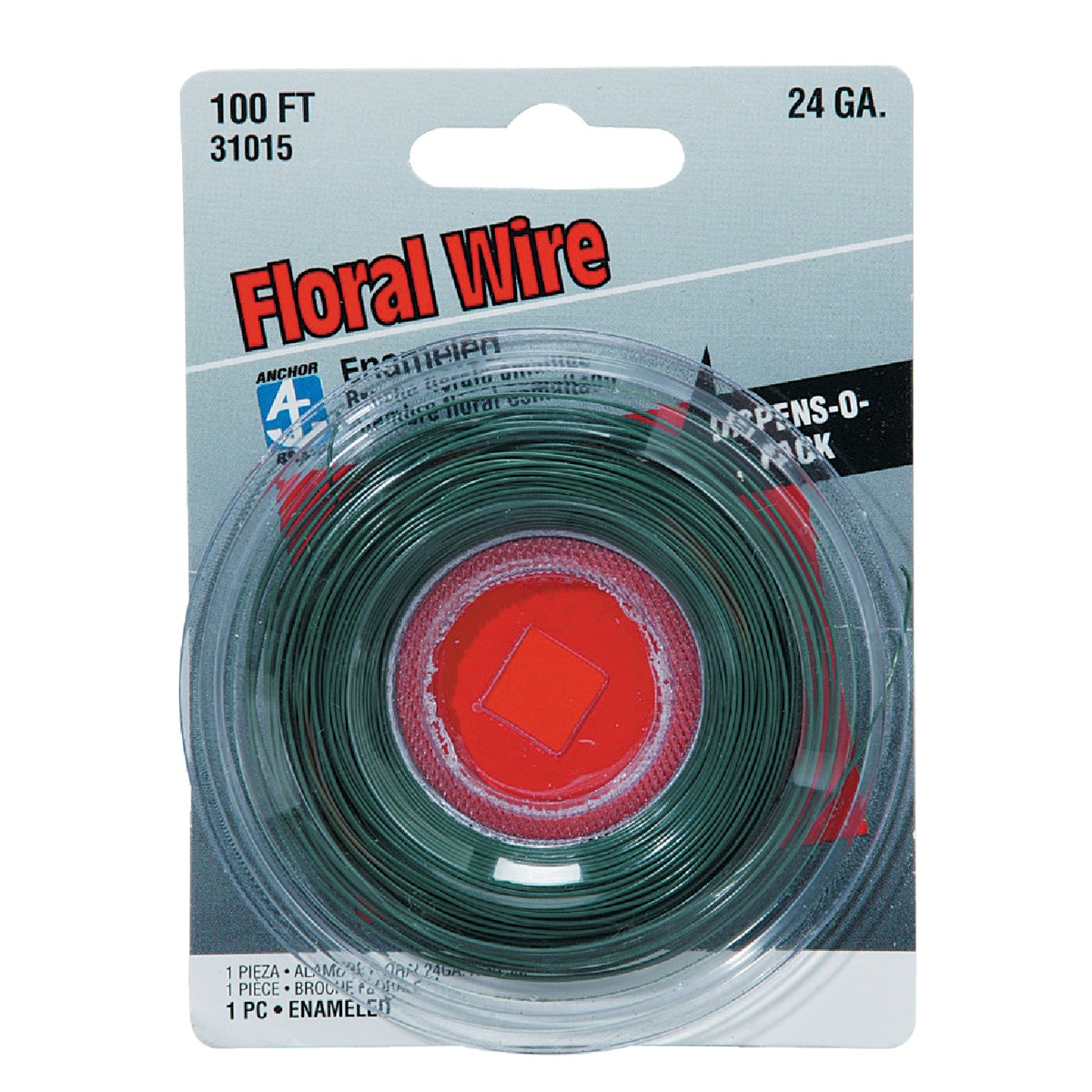 100' FLORAL WIRE - 123108 by Hillman Fastener
