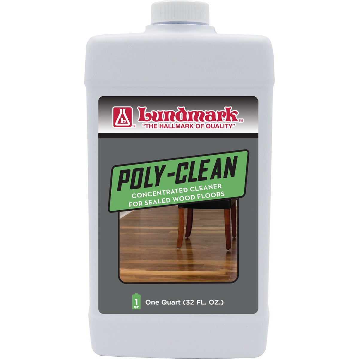 32OZ POLY-CLEAN - 3227F32-6 by Lundmark Wax Co