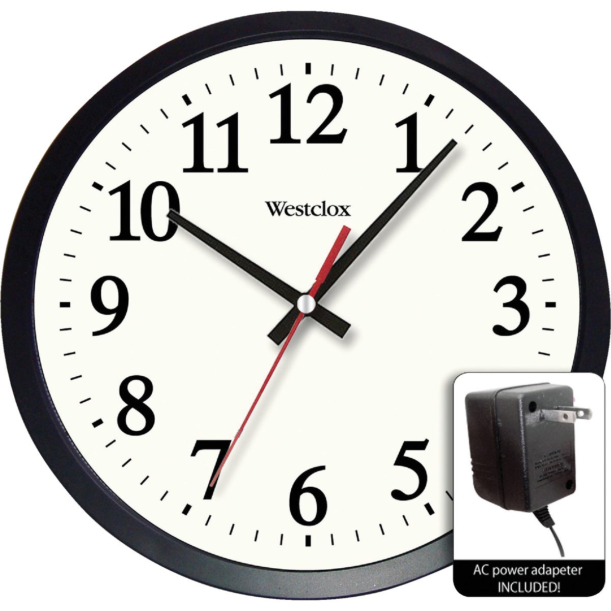 ELECTRIC WALL CLOCK - 3984GG by Geneva Clock Company