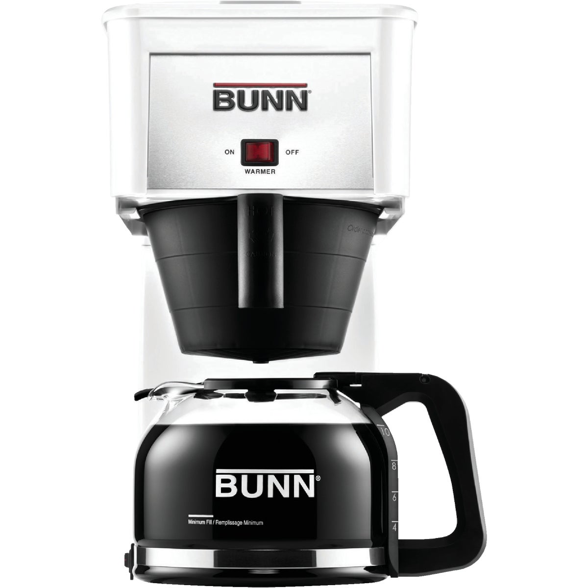 WHITE COFFEE BREWER - 38300.0032 by Bunn O Matic