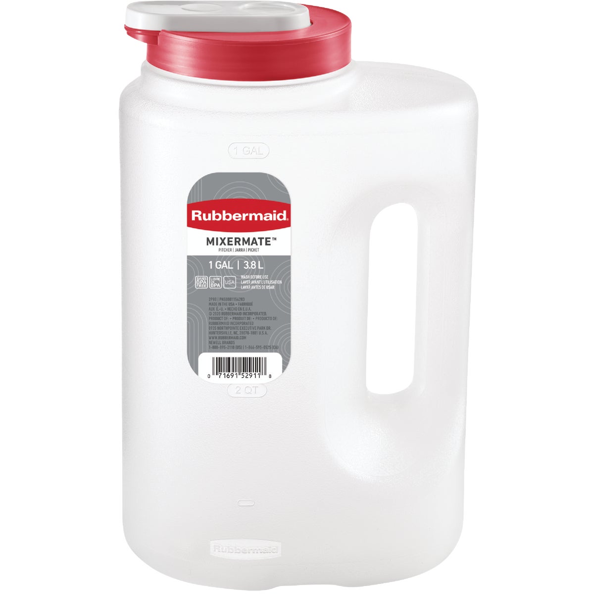 1GAL BEVERGE STRG BOTTLE - 1776502 by Rubbermaid Home
