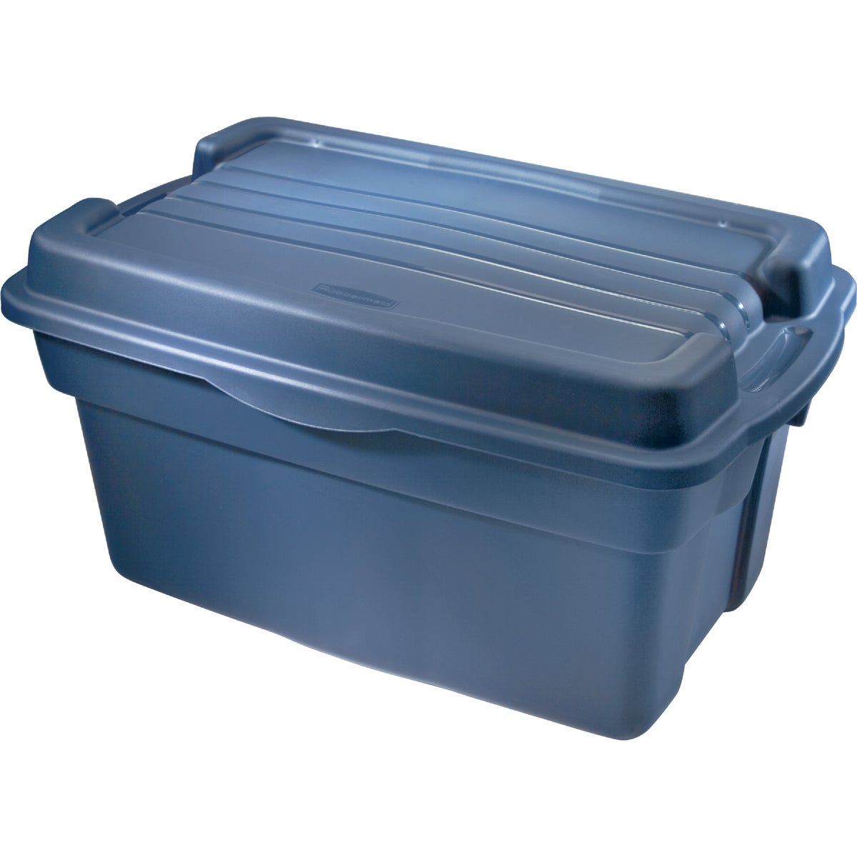 28GAL INDIGO STORAGE BOX - 246100DIM by Rubbermaid Home