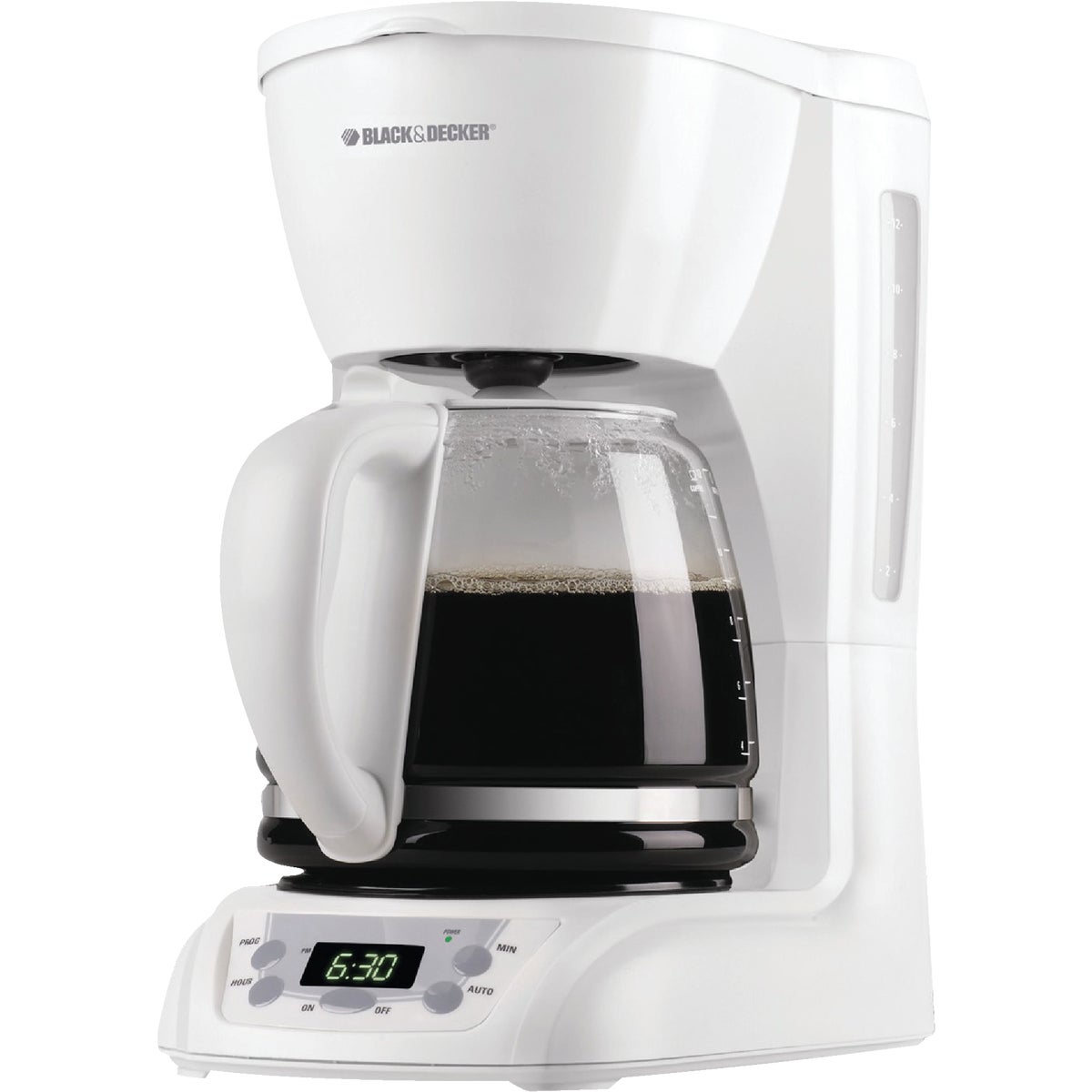 WHT 12-CUP COFFEE MAKER - DLX1050W by Applia      Spectrum