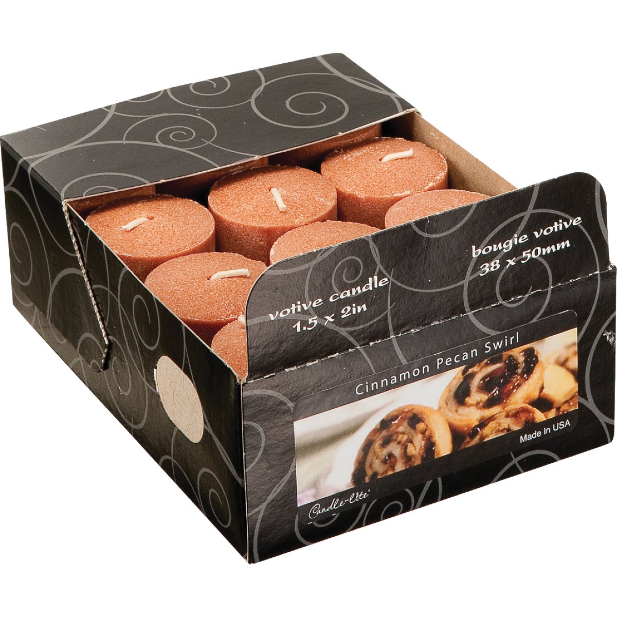 CIN/PECAN CLASSIC VOTIVE - 1276549 by Candle Lite Co