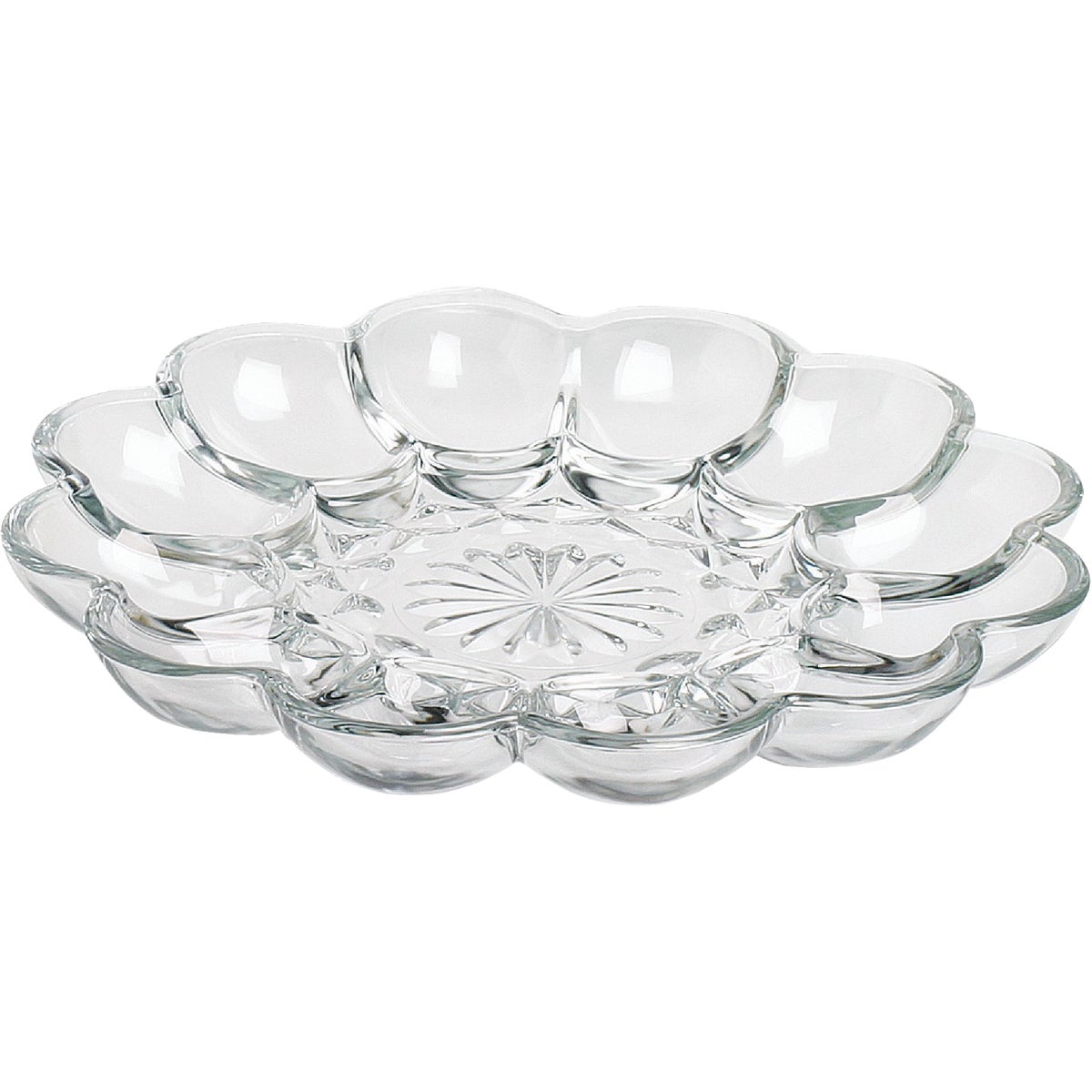 GLASS EGG PLATE - 86148 by Anchor Hckg Roberts