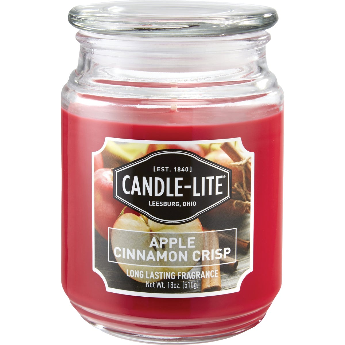 APPLE CRISP JAR CANDLE - 3297021 by Candle Lite Co