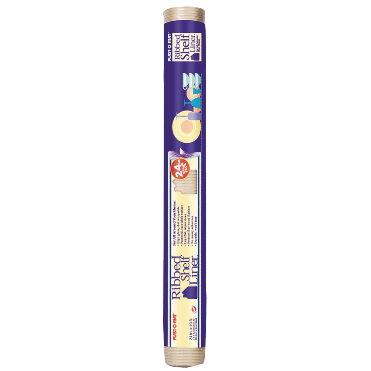 24"X10' CLR SHELF LINER - PM210C by Warp Bros