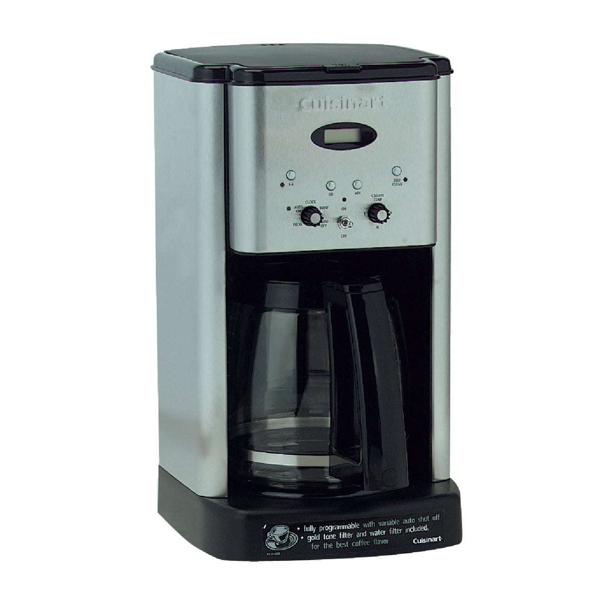 SS BLK 12C COFFEE MAKER - DCC-1200 by Cuisinart