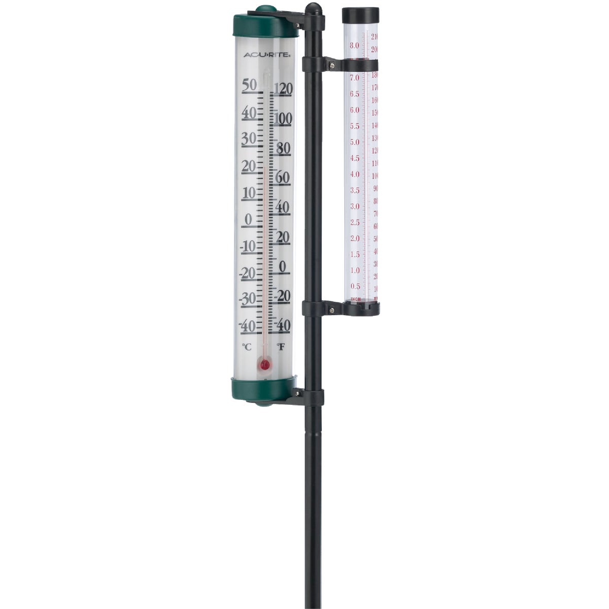 RAIN GAUGE/THERMOMETER - 02345A1 by Chaney Instrument Co