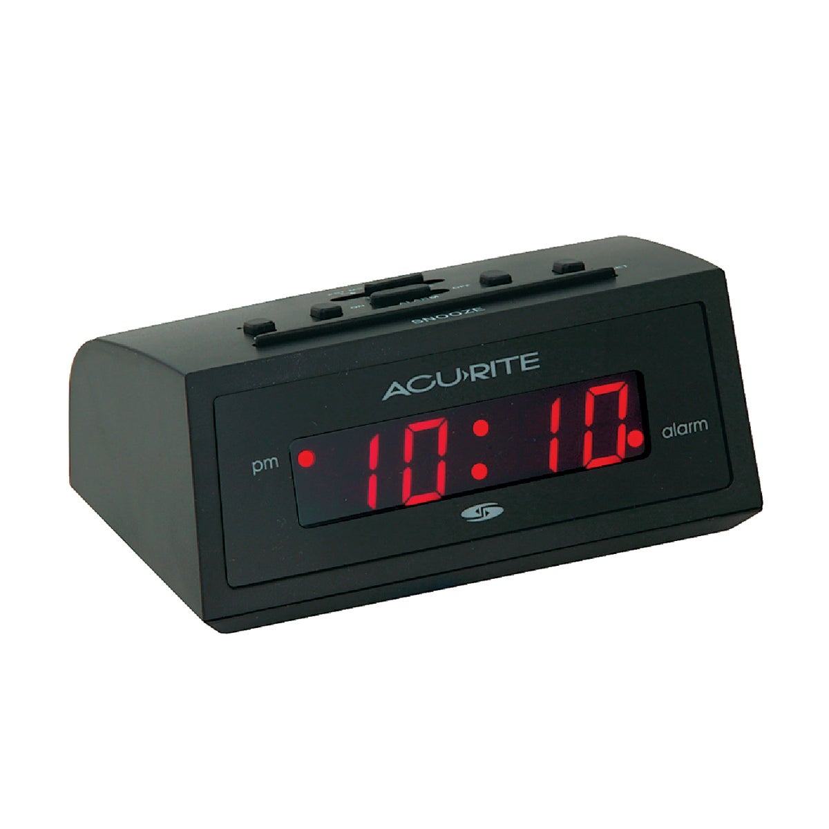 BLACK ALARM CLOCK - 13002 by Chaney Instrument Co