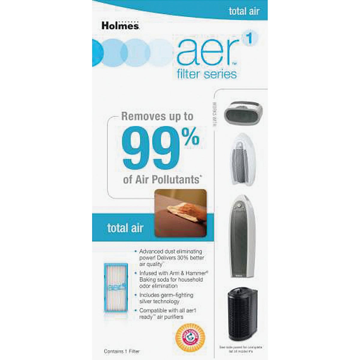 AER1 TOTAL AIR FILTER - HAPF30AT-U4 by Holmes Jarden