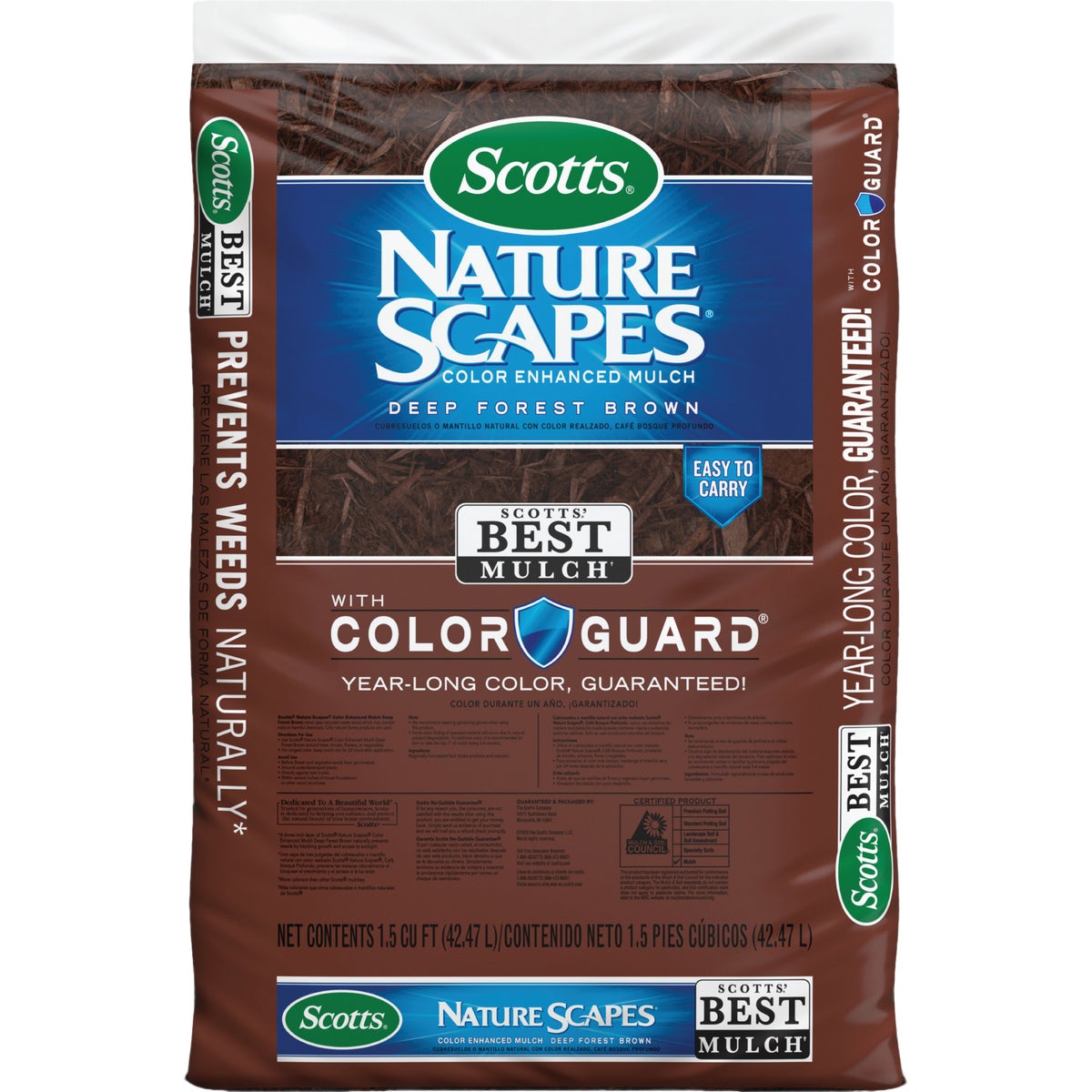 2CF N.SCAPES BROWN MULCH - 88652410 by Scotts Organics