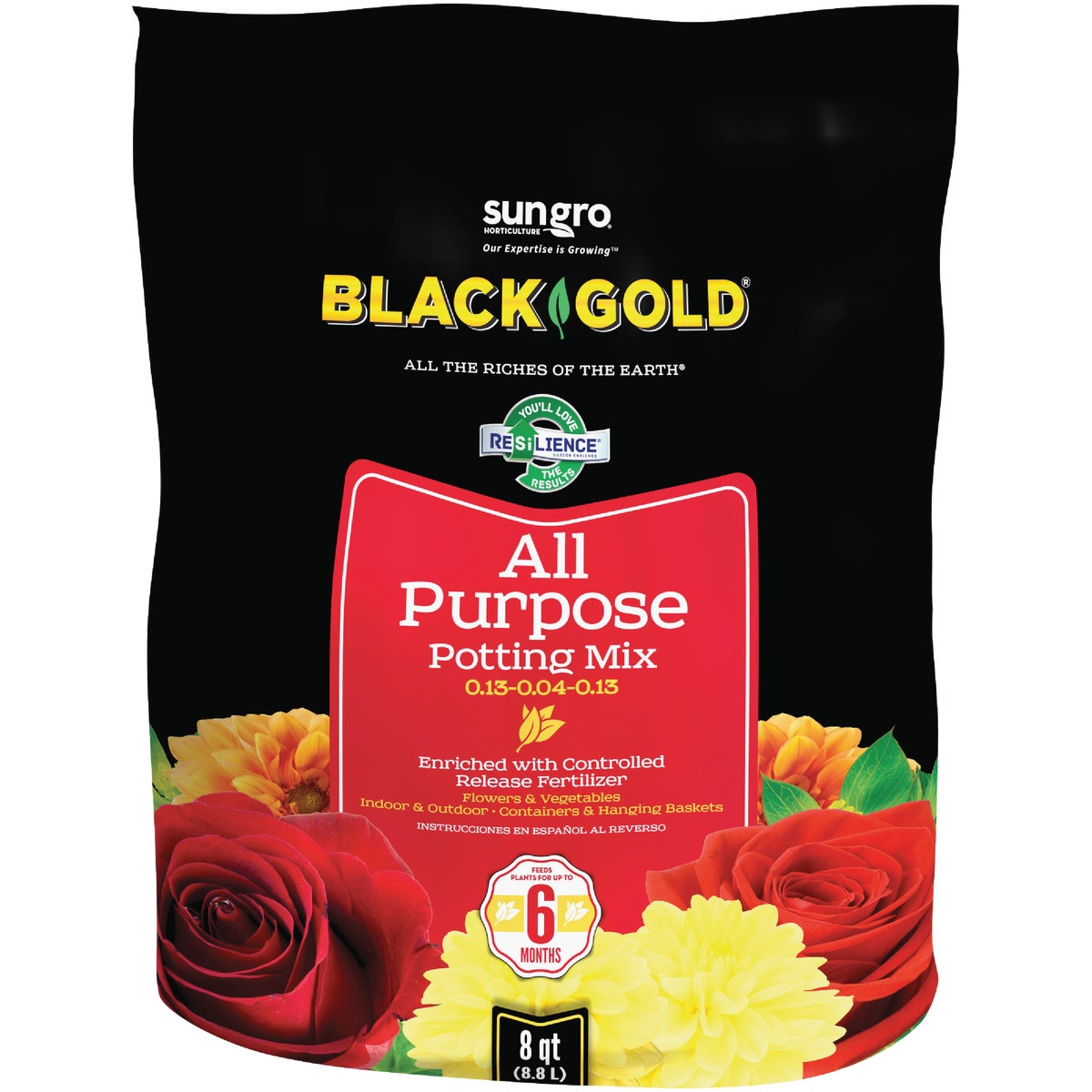8 Quart Bg All Purpose Soil - 1410102 8QT P by Sun Gro Horticulture