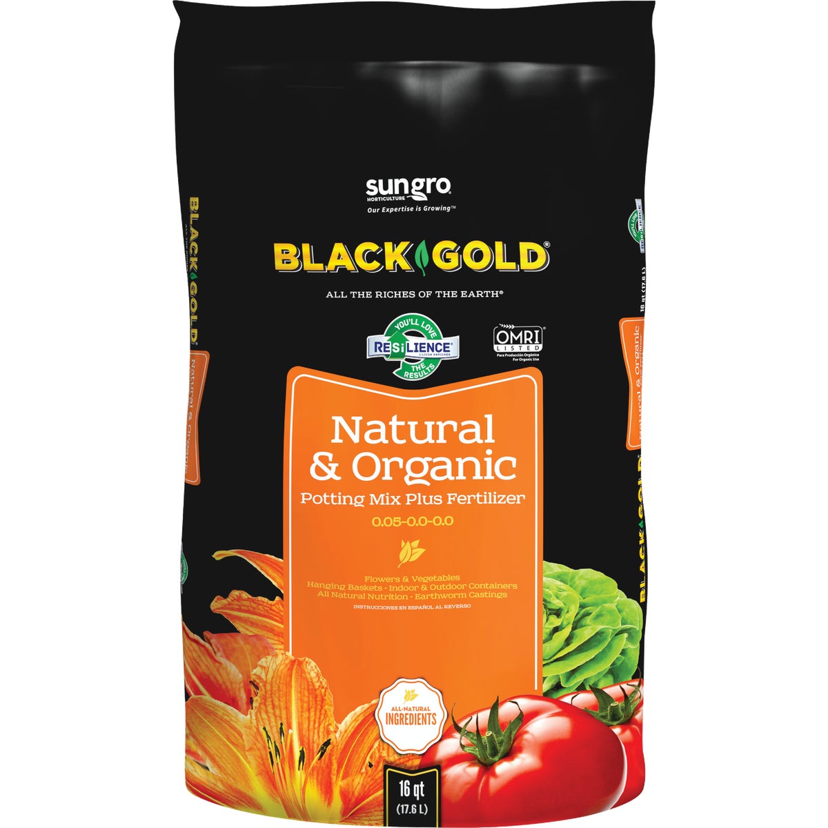 16QT BG NATRL/ORGNC SOIL - 1402040 16QT P by Sun Gro Horticulture