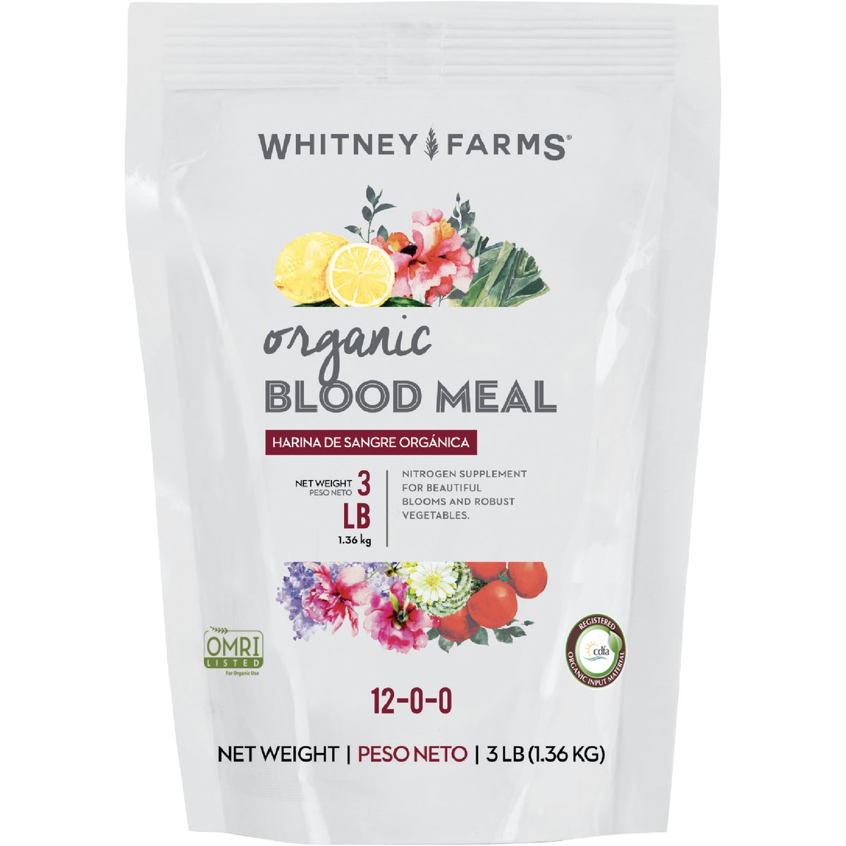 3LBWF NATURAL BLOOD MEAL - 109129 by Scotts Company
