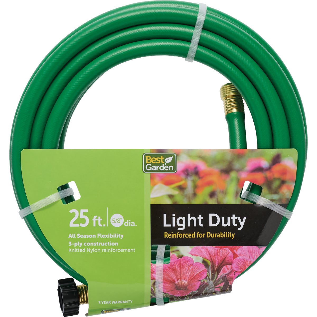 5/8"X25' LD GARDEN HOSE - DBFA58025 by Colorite  Swan