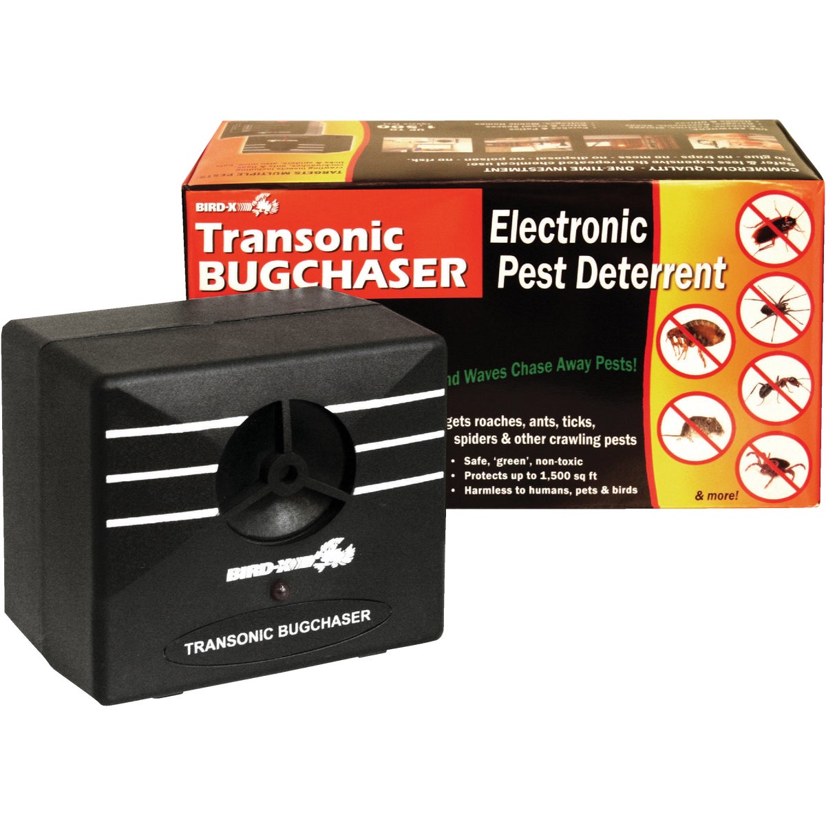 ULTRASONIC PEST REPELLER - TX-BUG by Bird X Inc