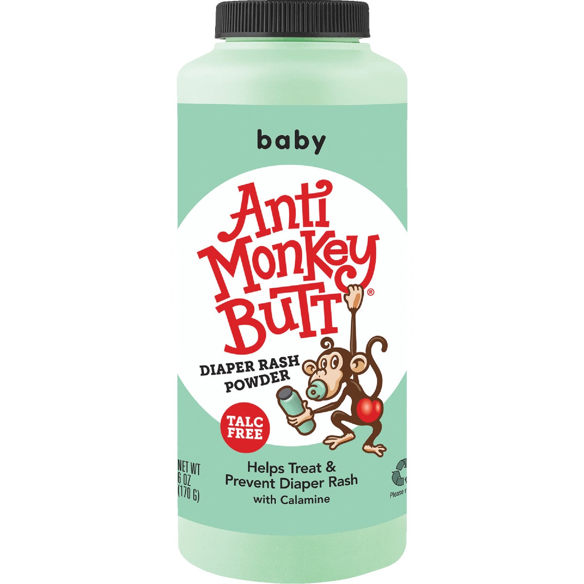 6OZ BABY ANTIMNKY POWDER - 00030 by Anti Monkey Butt Dse
