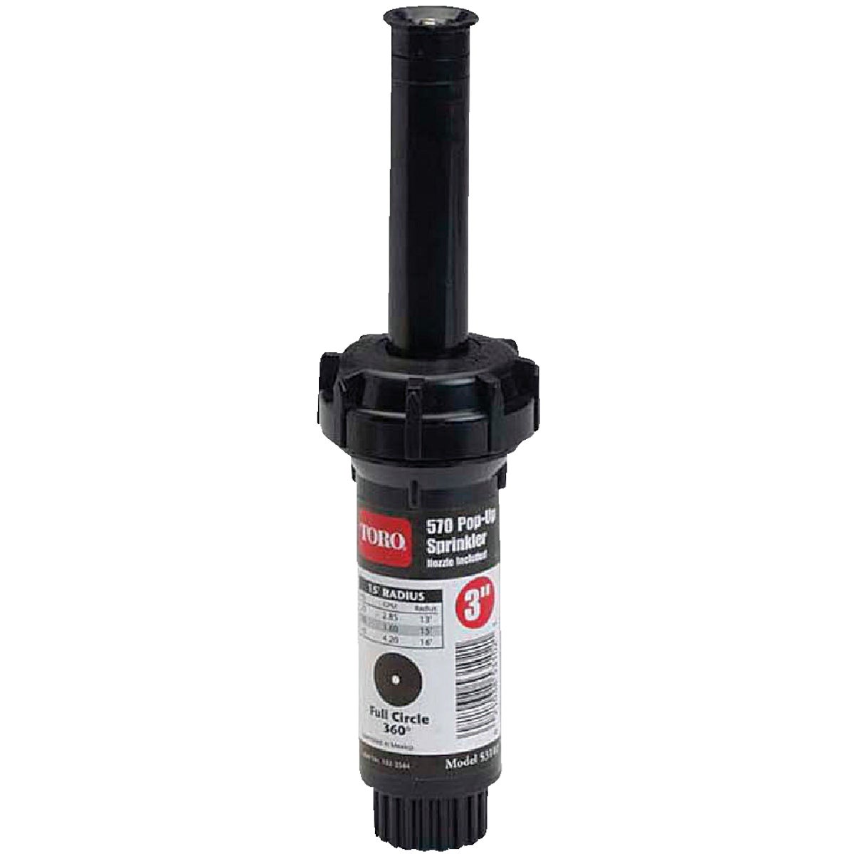 3" Adjust Pop-up Head - 53818 by Toro/elect Appl Ordr