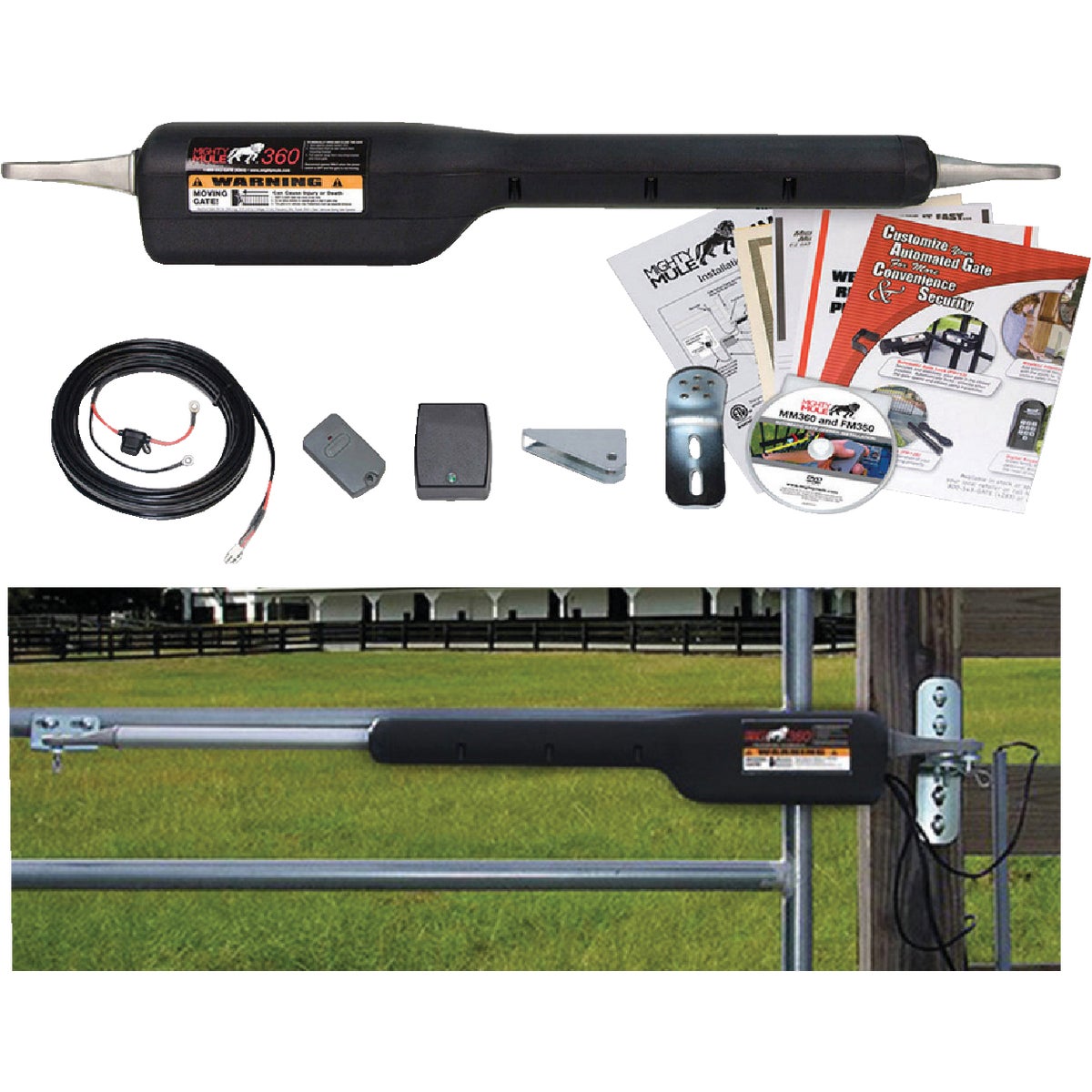 16' 550# SGL GATE OPENER - FM350 by Gto Inc