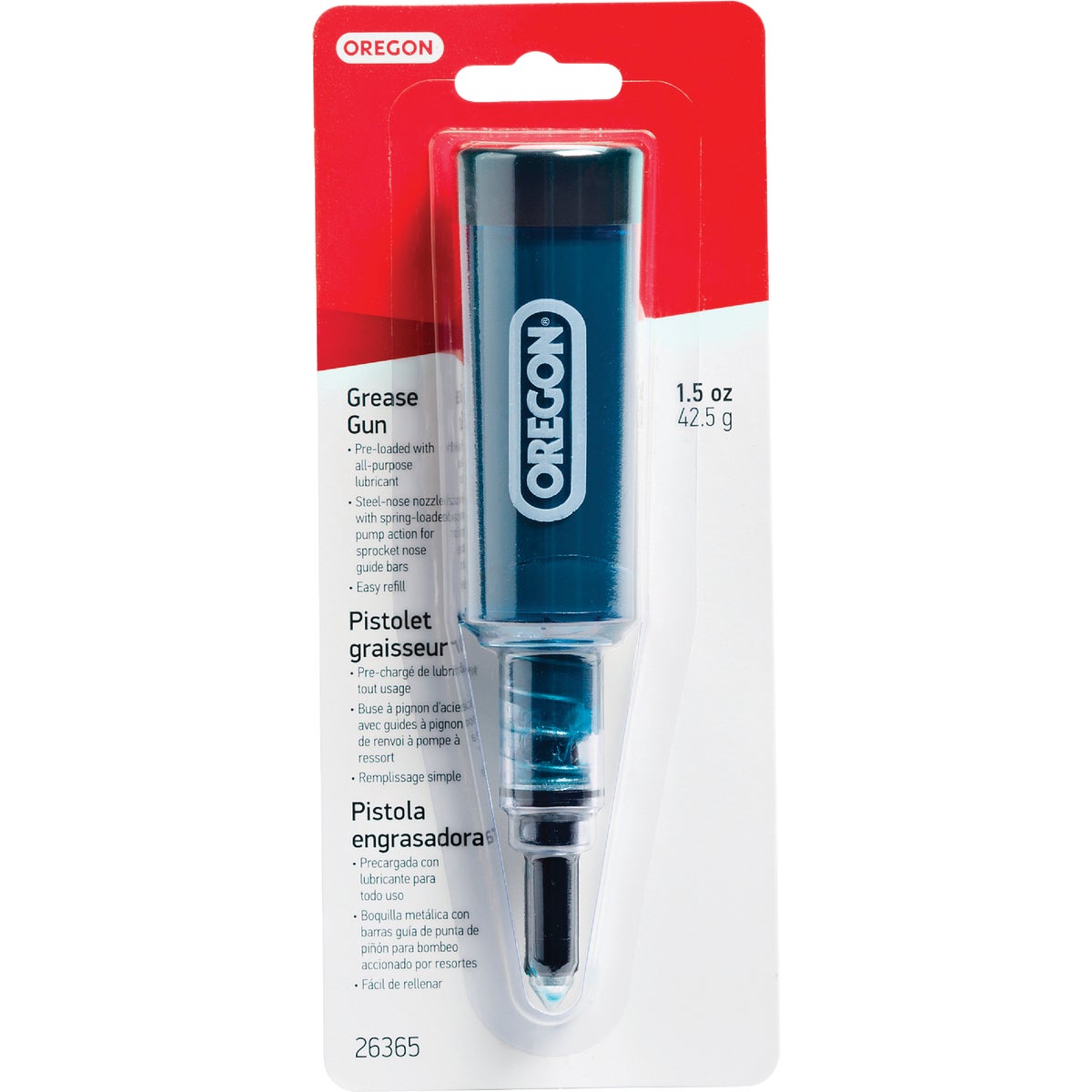 CHAINSAW GREASE GUN - 26365 by Oregon Cutting Systm
