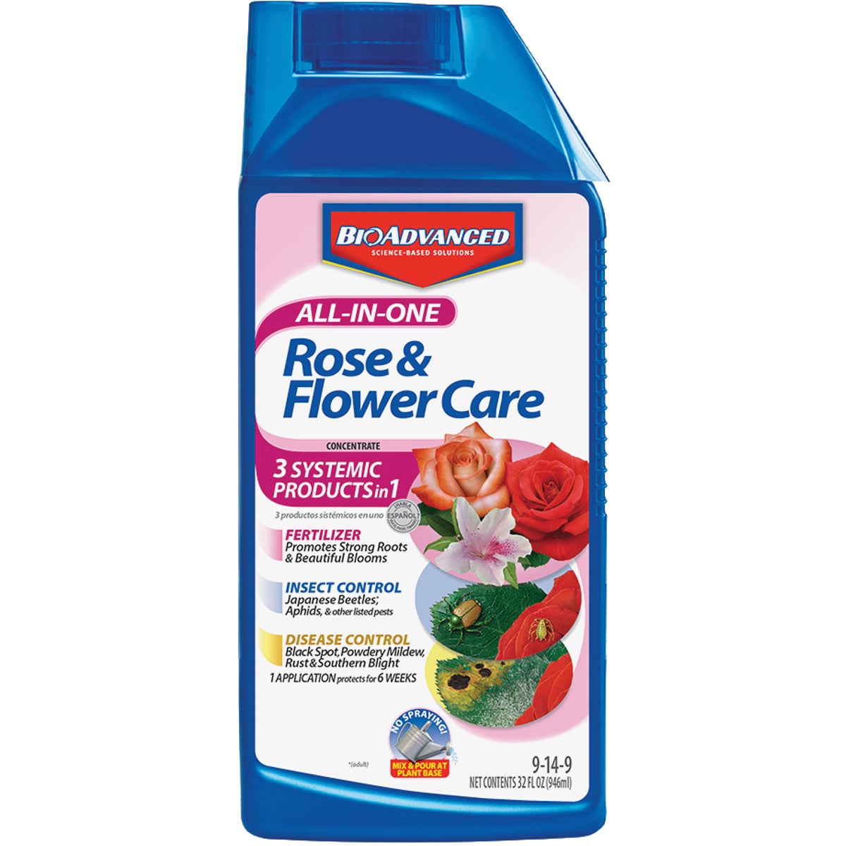 32OZ ALL IN 1 ROSE CARE - 701260B by Bayer Advanced Llc