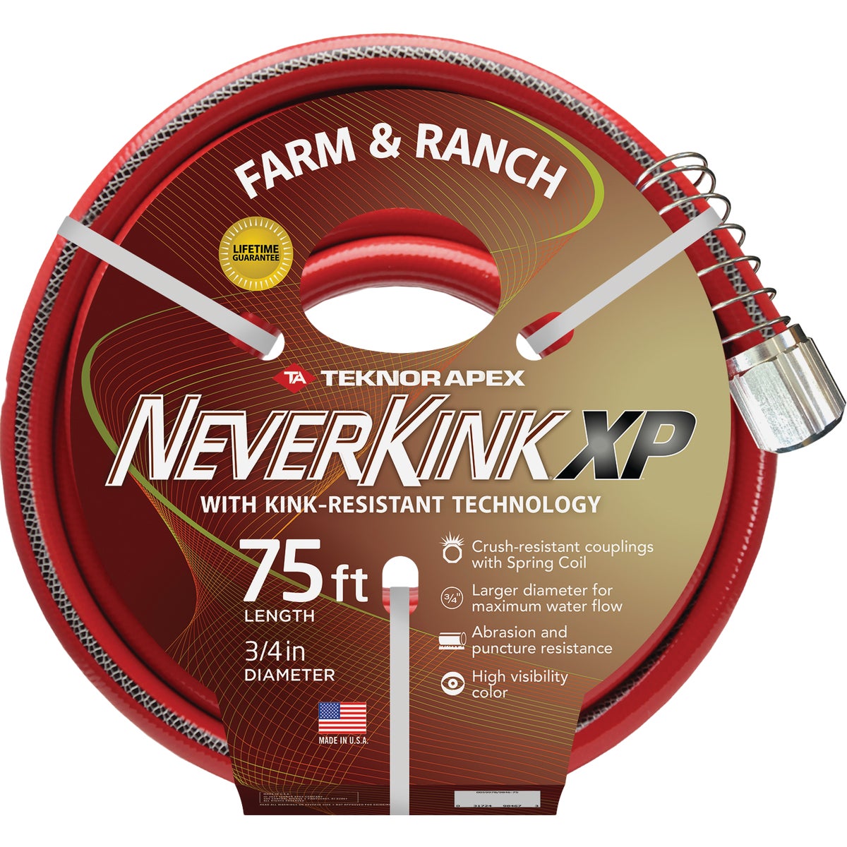 3/4"X75' NEVER KINK HOSE - 9884-75 by Teknor Apex Co