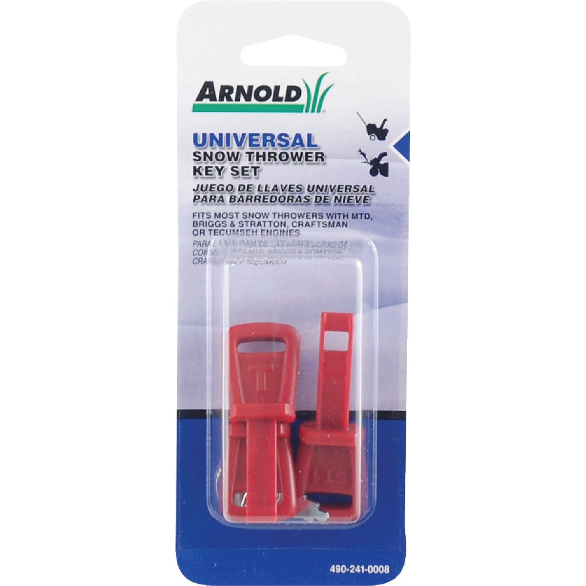 UNIV SNOWTHRWR KEY SET - 490-241-0008 by Arnold Corp
