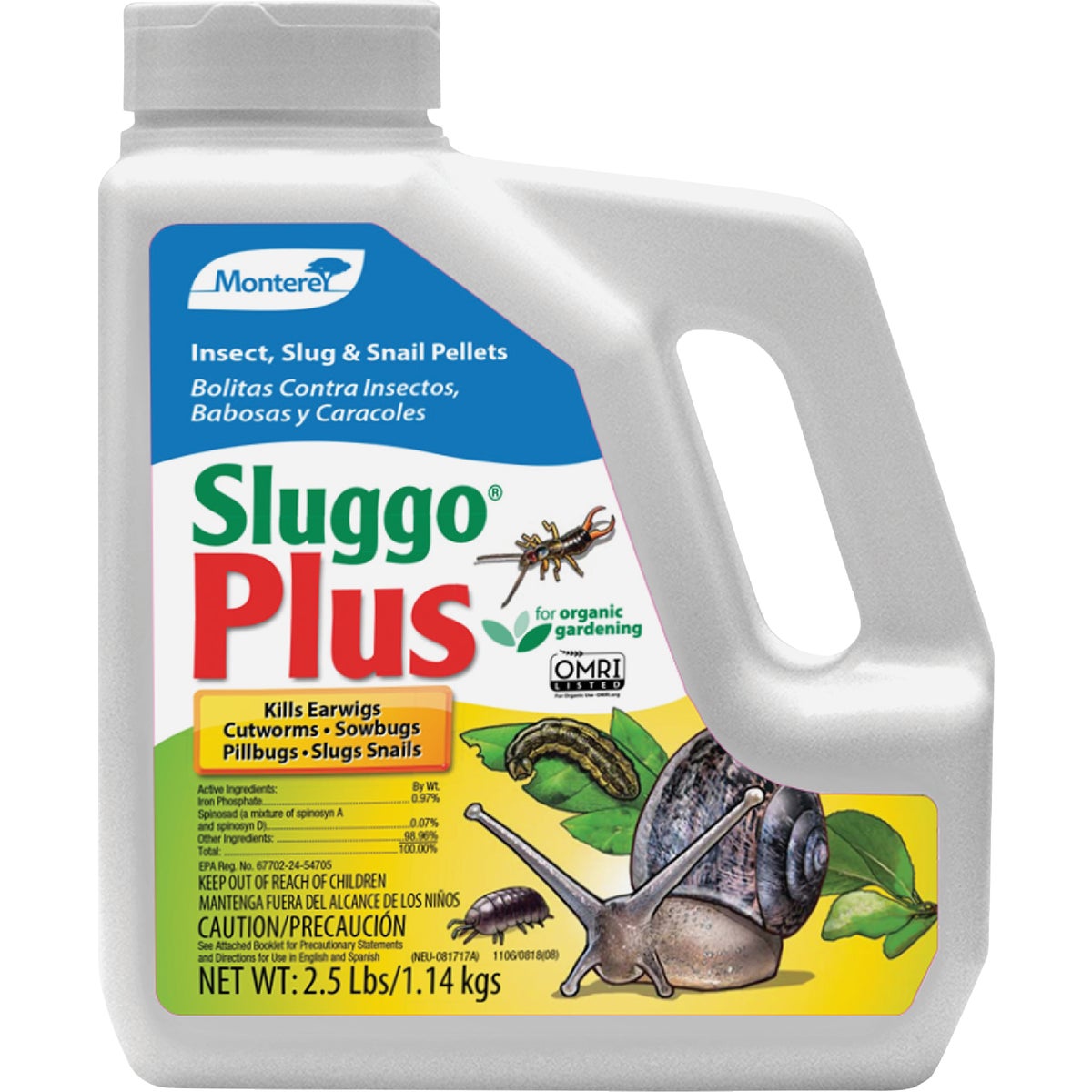 2.5lb Sluggo Plus - LG6570 by Monterey Lawn&garden