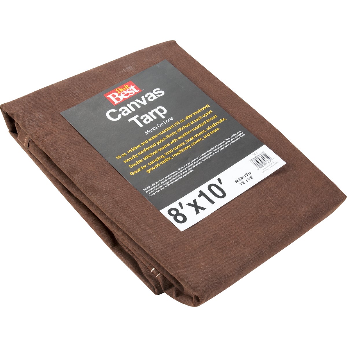 8X10-10OZ CANVAS TARP - TCR10008010T by Gosport Mfg Co