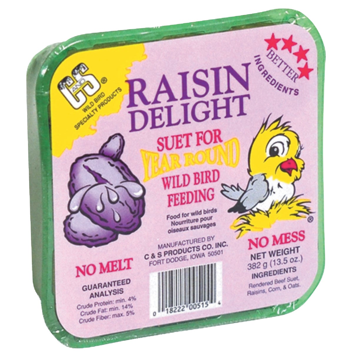 RAISIN DELIGHT SUET - 12515 by C & S Products Inc
